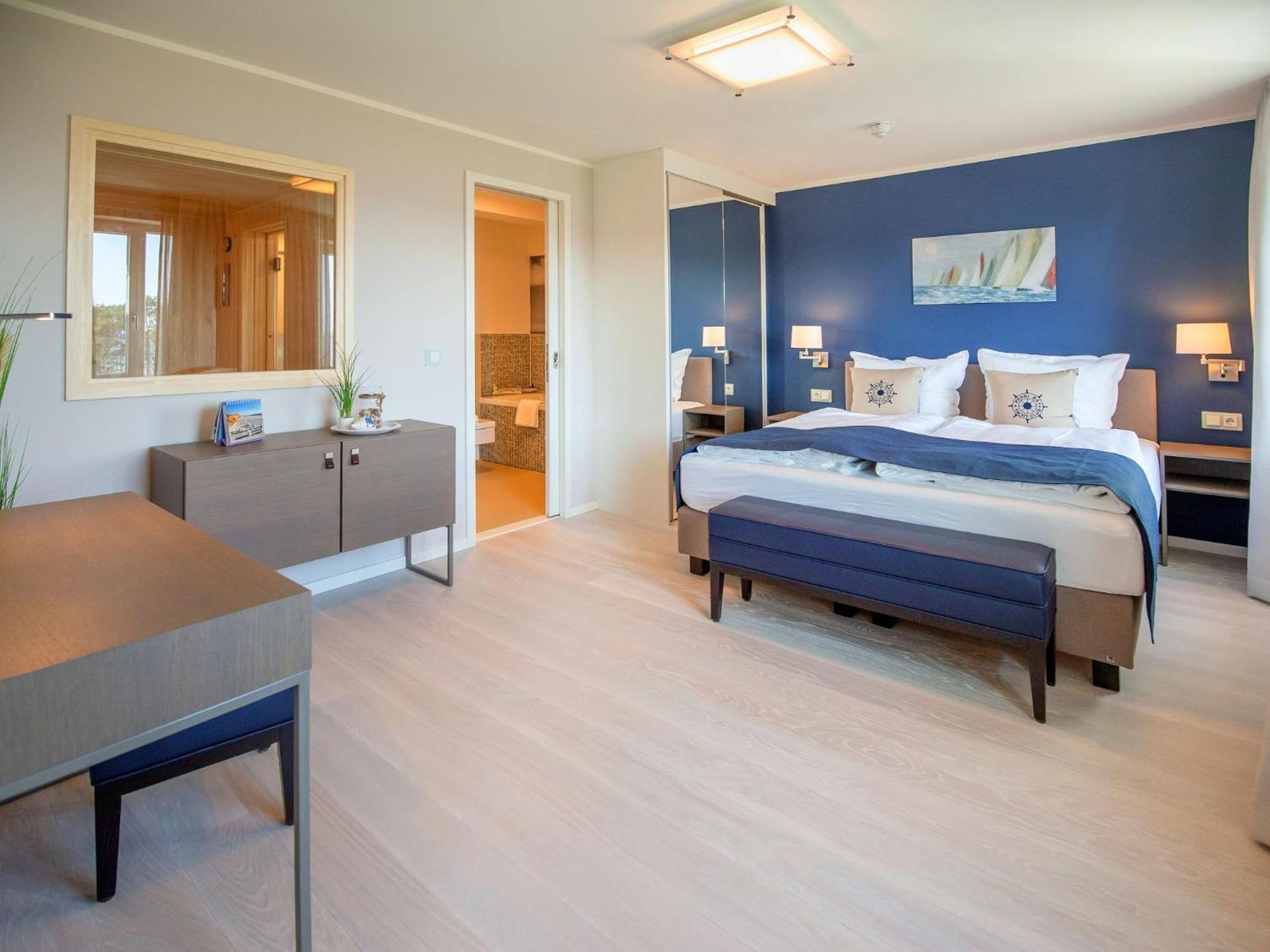 Duenenresidenz Prora - Ferienwohnung Mit Meerblick, 2 Schlafzimmern, Sauna Und Balkon Np-404 Binz Ngoại thất bức ảnh