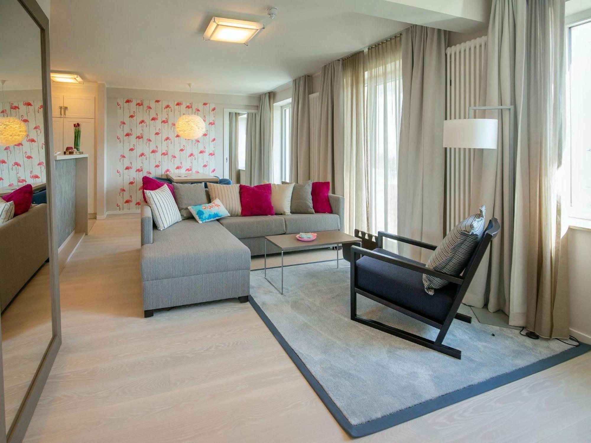 Duenenresidenz Prora - Ferienwohnung Mit Meerblick, 2 Schlafzimmern, Sauna Und Balkon Np-404 Binz Ngoại thất bức ảnh